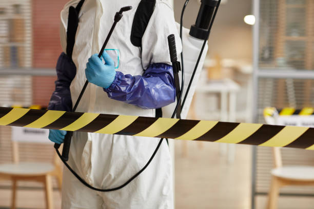 Professional Biohazard technician working in Essex, IL